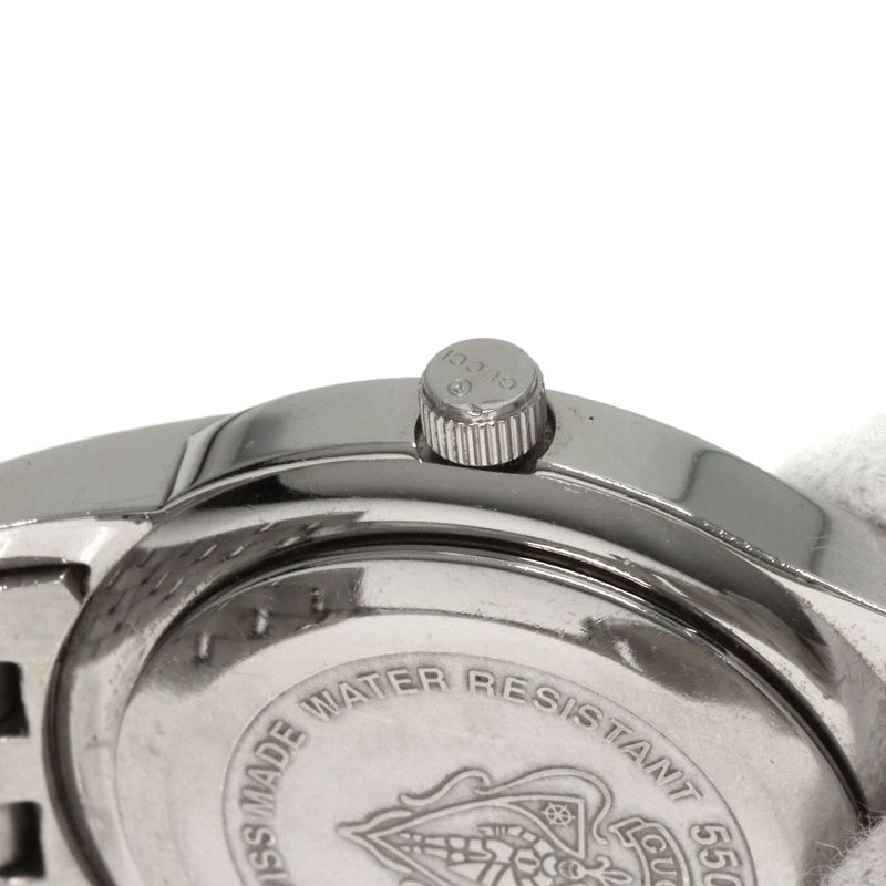 Gucci Round Face Watch SS