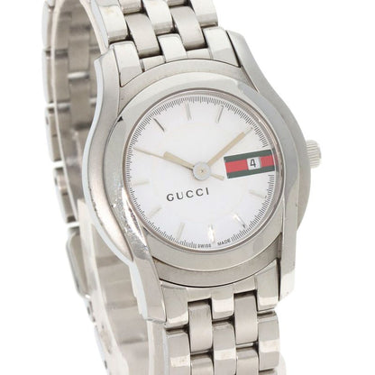 Gucci Round Face Watch SS
