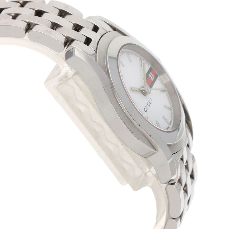 Gucci Round Face Watch SS