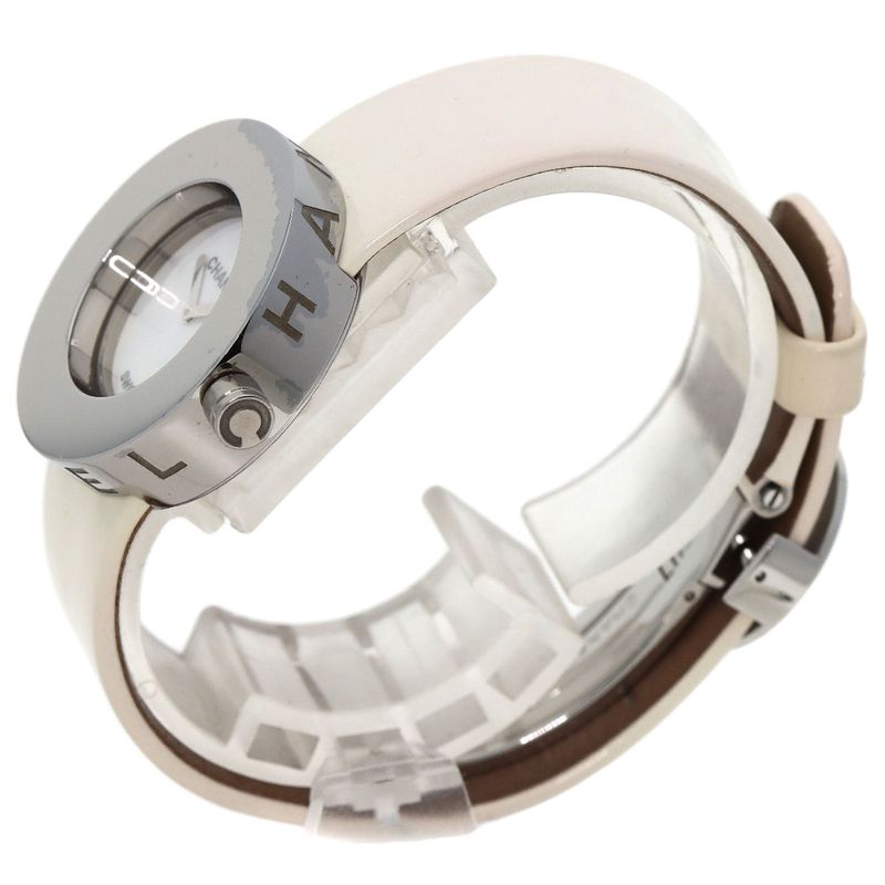 Chanel la Ronde Watch Metal Leather