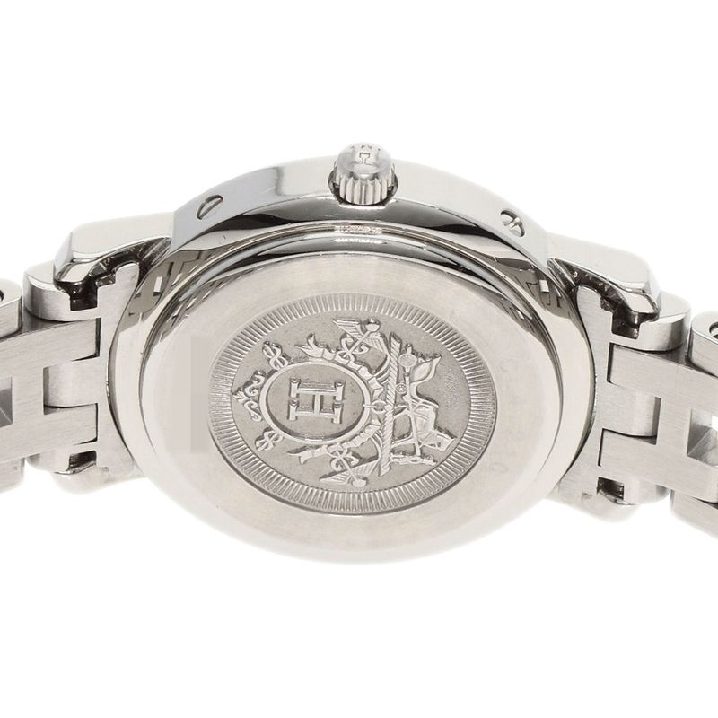 Hermes Clipper Cles Watch SS