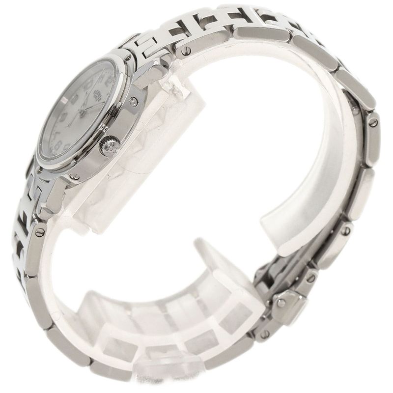 Hermes Clipper Cles Watch SS