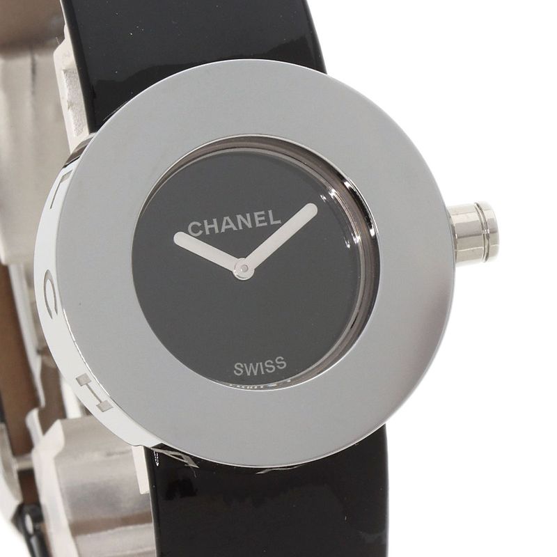 Chanel la Ronde Watch SS Leather