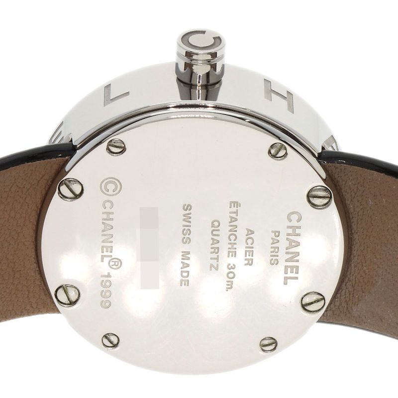 Chanel la Ronde Watch SS Leather