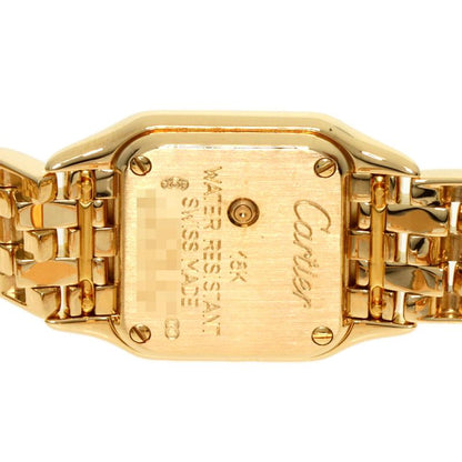 Cartier Mini Panther Double Bezel Diamond Watch 18K Yellow Gold