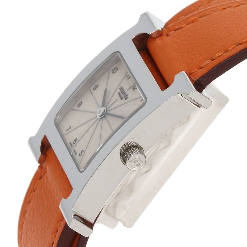 Hermes Watch Double Tour SS Leather