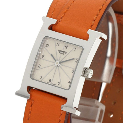 Hermes Watch Double Tour SS Leather