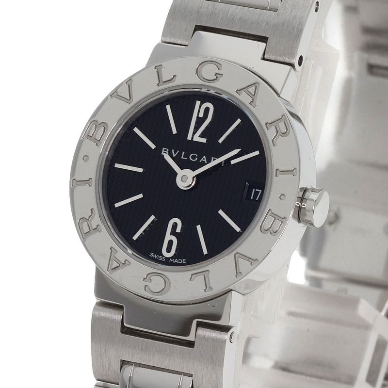 Bvlgari Watch SS Black