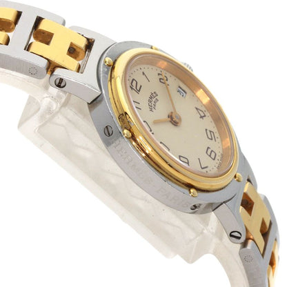 Hermes Clipper Old Belt Watch SS Ssxgp