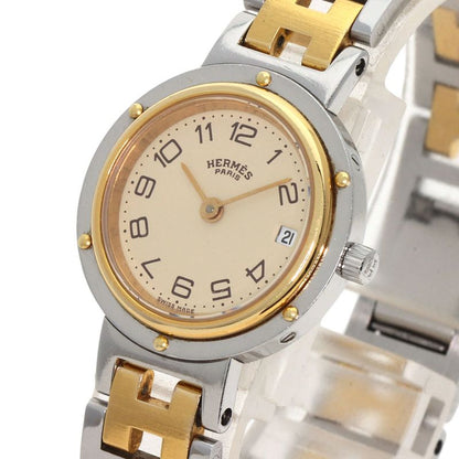 Hermes Clipper Old Belt Watch SS Ssxgp