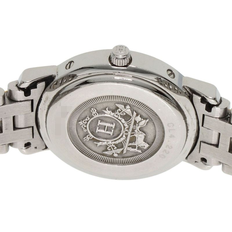 Hermes Clipper Watch SS Ssxgp