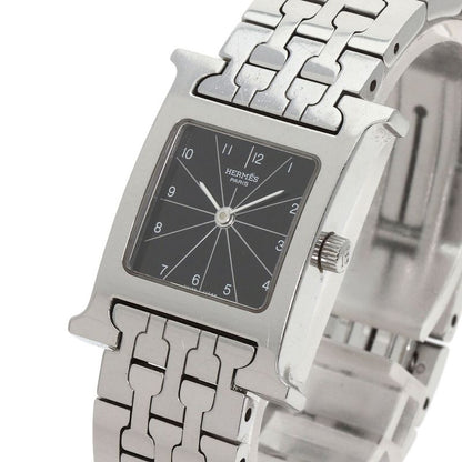 Hermes Watch SS Black