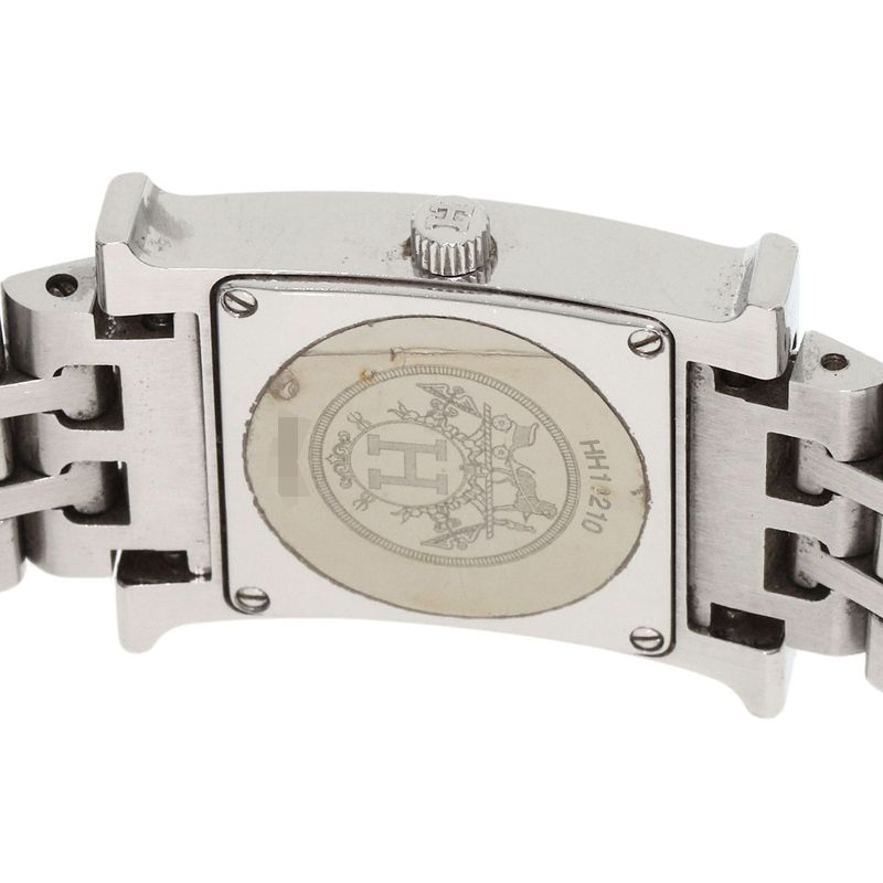 Hermes Watch SS Black