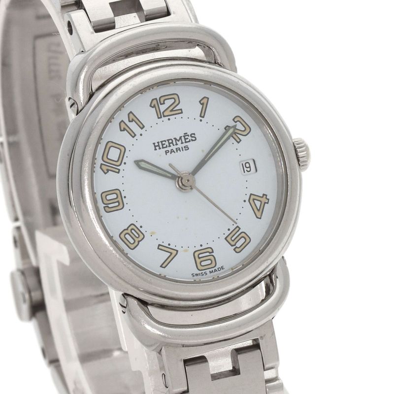 Hermes Pullman Watch SS