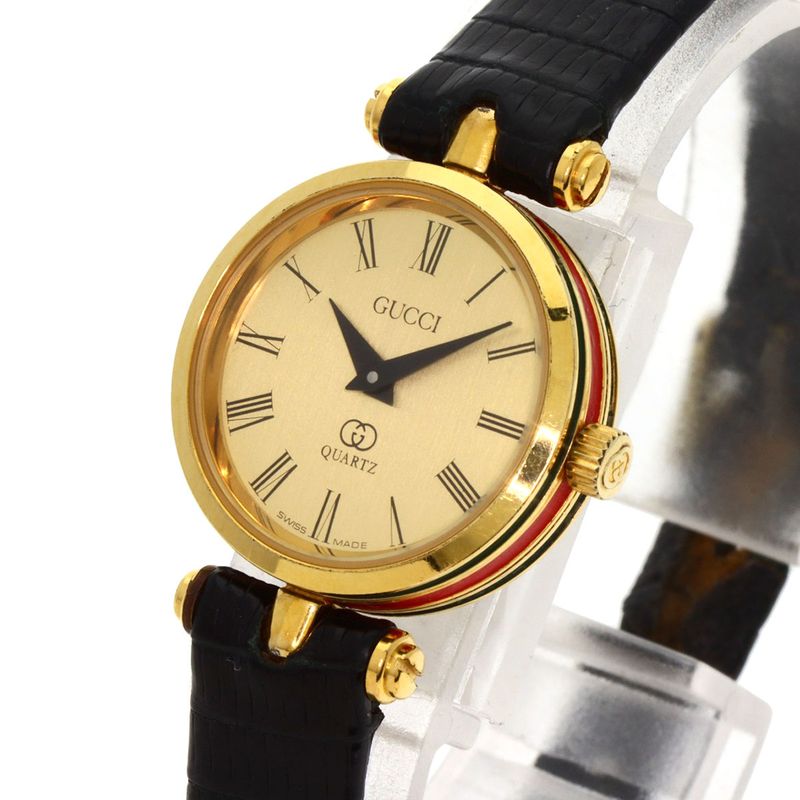 Gucci Sherry Line Watch Leather