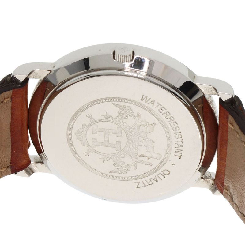 Hermes Serie Watch SS Leather