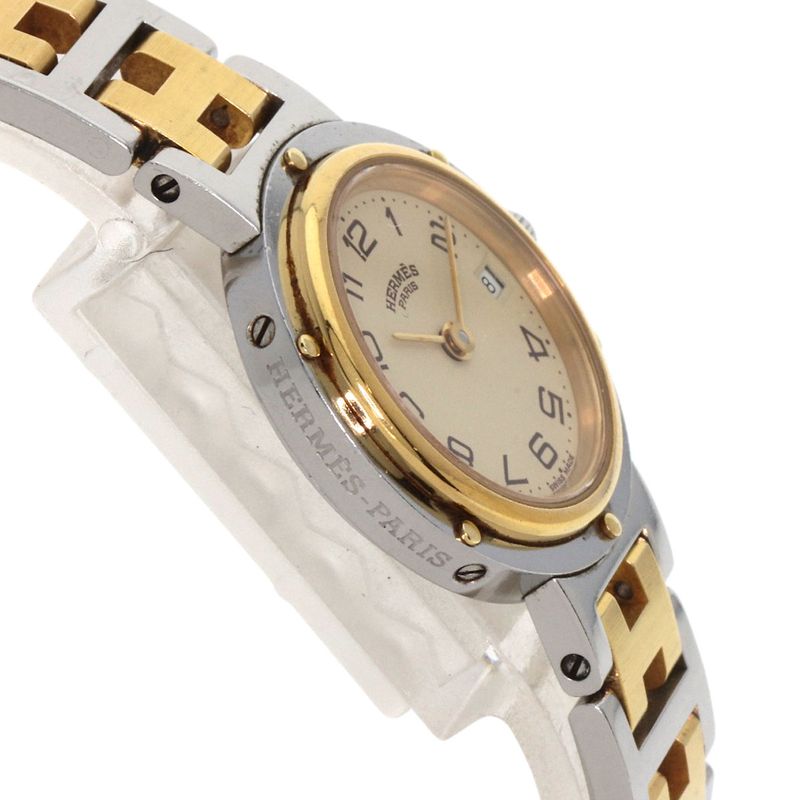 Hermes Clipper Watch SS Ssxgp