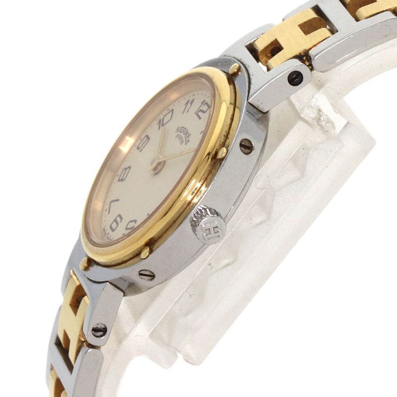 Hermes Clipper Watch SS Ssxgp