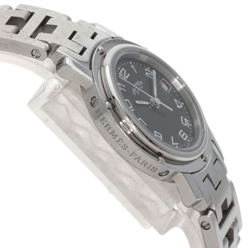 Hermes Clipper Watch SS