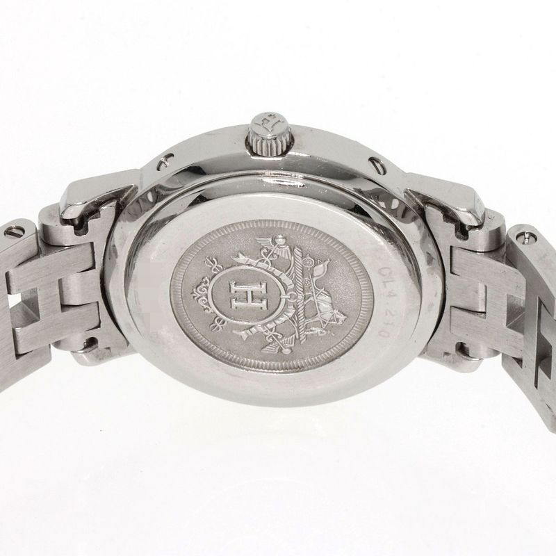 Hermes Clipper Watch SS