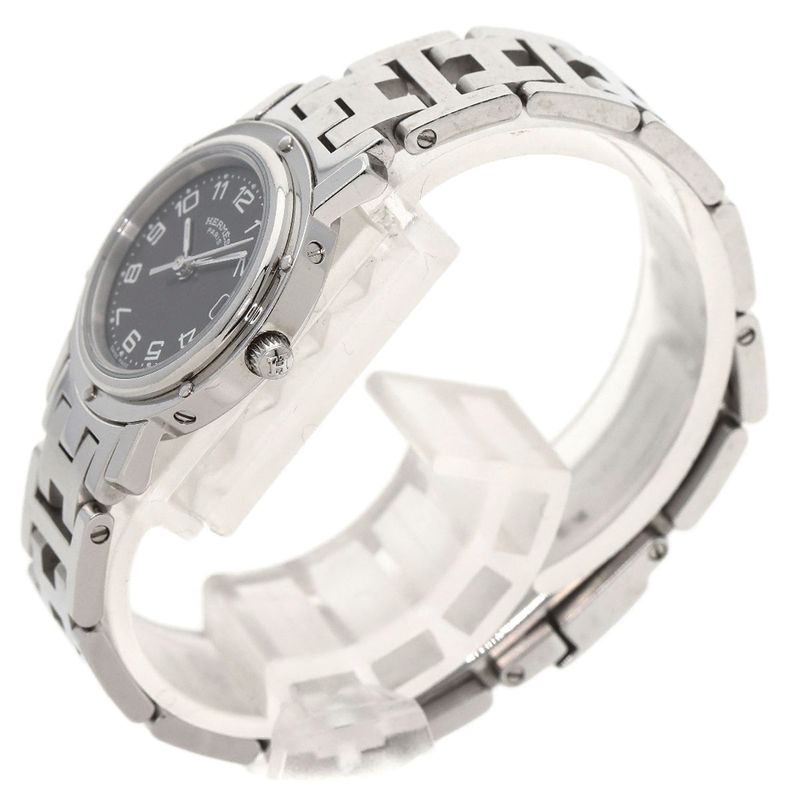 Hermes Clipper Watch SS