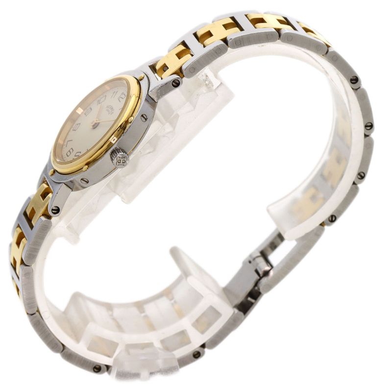 Hermes Clipper Old Belt Watch SS Ssxgp