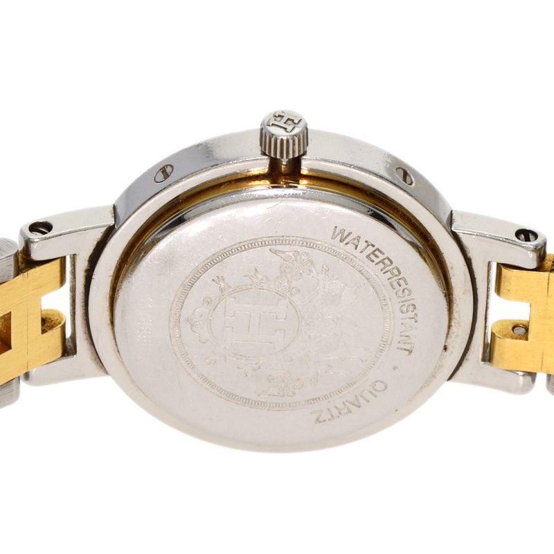 Hermes Clipper Old Belt Watch SS Ssxgp