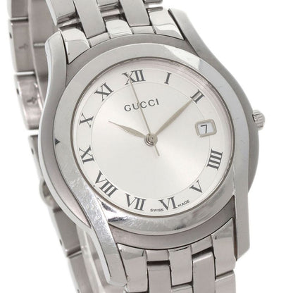 Gucci Round Face Watch SS