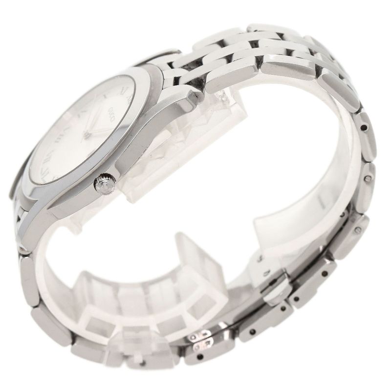 Gucci Round Face Watch SS