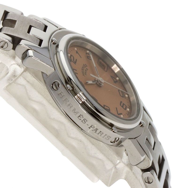 Hermes Clipper Watch SS
