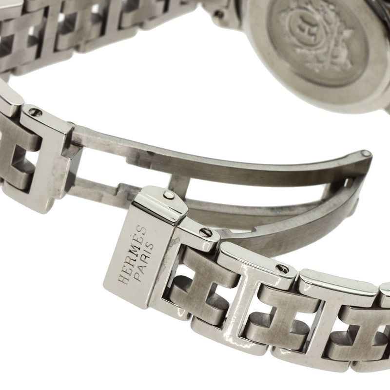 Hermes Clipper Watch SS