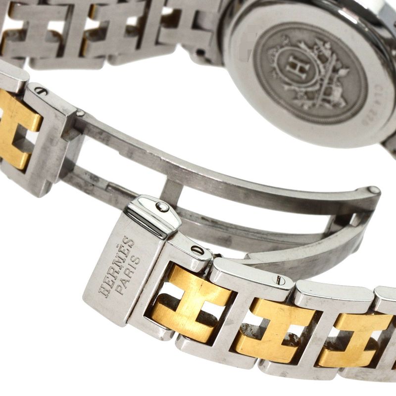 Hermes Clipper Watch SS Ssxgp
