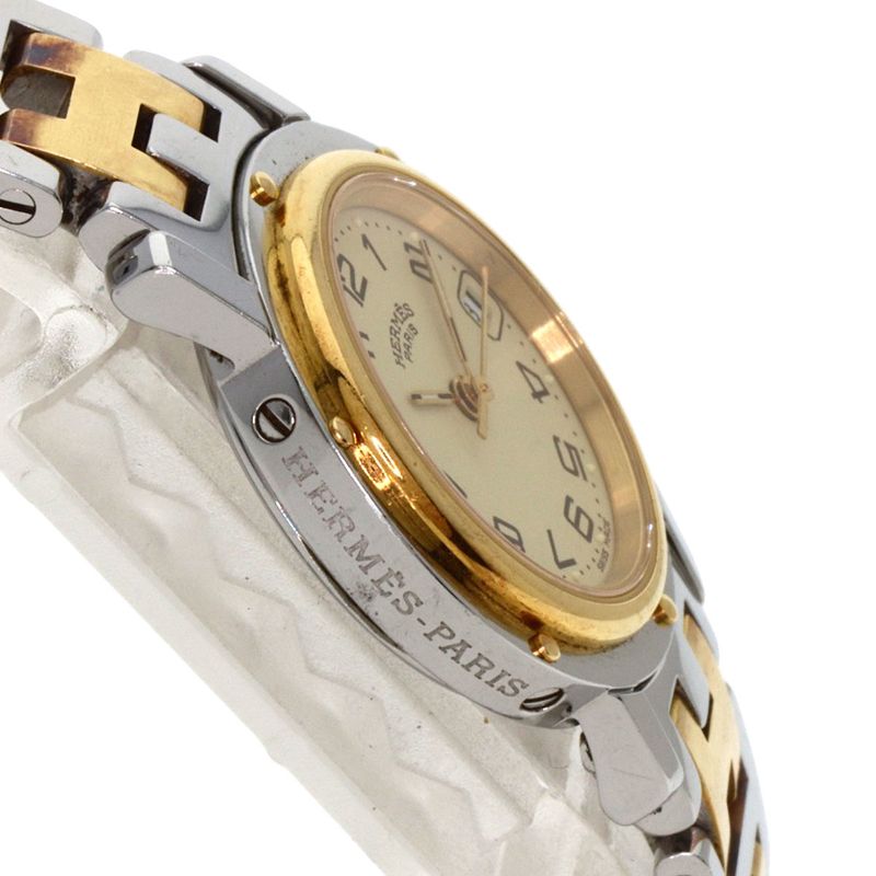 Hermes Clipper Watch SS Ssxgp