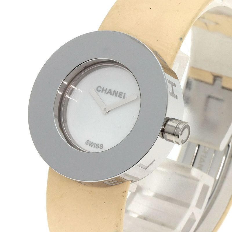 Chanel la Ronde Watch SS Enamel