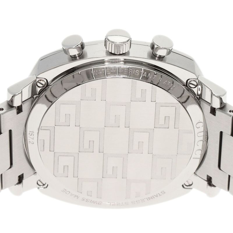 Gucci Grip Chronograph Watch SS