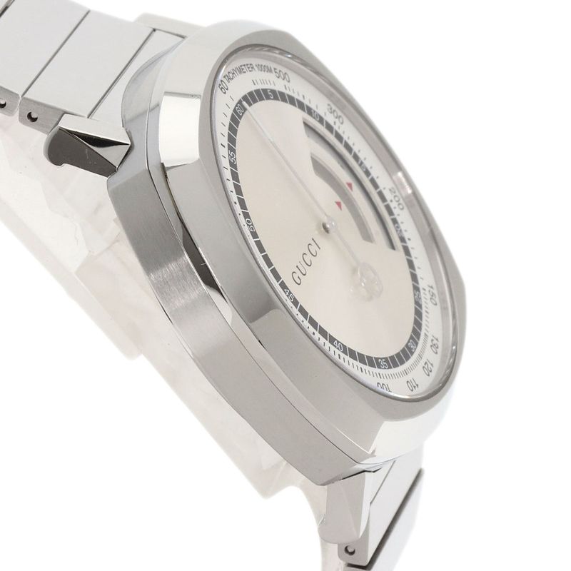 Gucci Grip Chronograph Watch SS