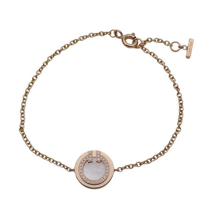 Tiffany & Co. Bracelet Diamond Mother of Pearl