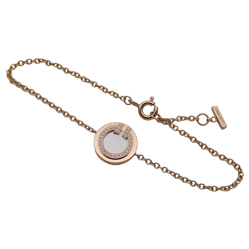 Tiffany & Co. Bracelet Diamond Mother of Pearl