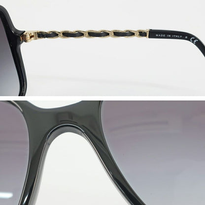 Chanel Sunglasses Black CC Logo 3C 57 17 135 Gold