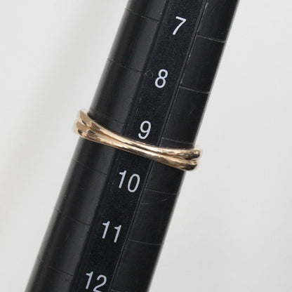 Tiffany & Co. Double Wave Ring 18K Pink Gold
