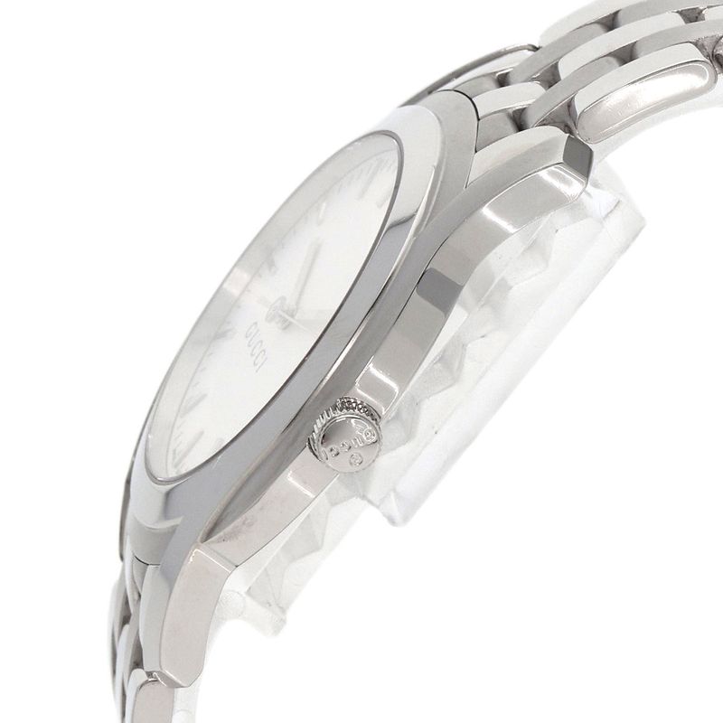 Gucci Round Face Watch SS