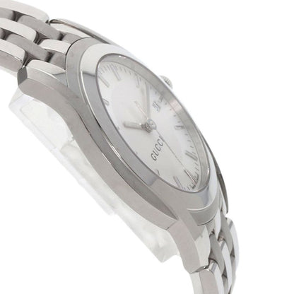 Gucci Round Face Watch SS