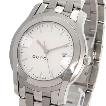 Gucci Round Face Watch SS