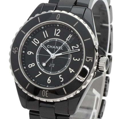 Chanel Ceramic Watch Black