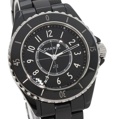 Chanel Ceramic Watch Black