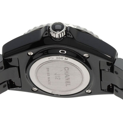 Chanel Ceramic Watch Black