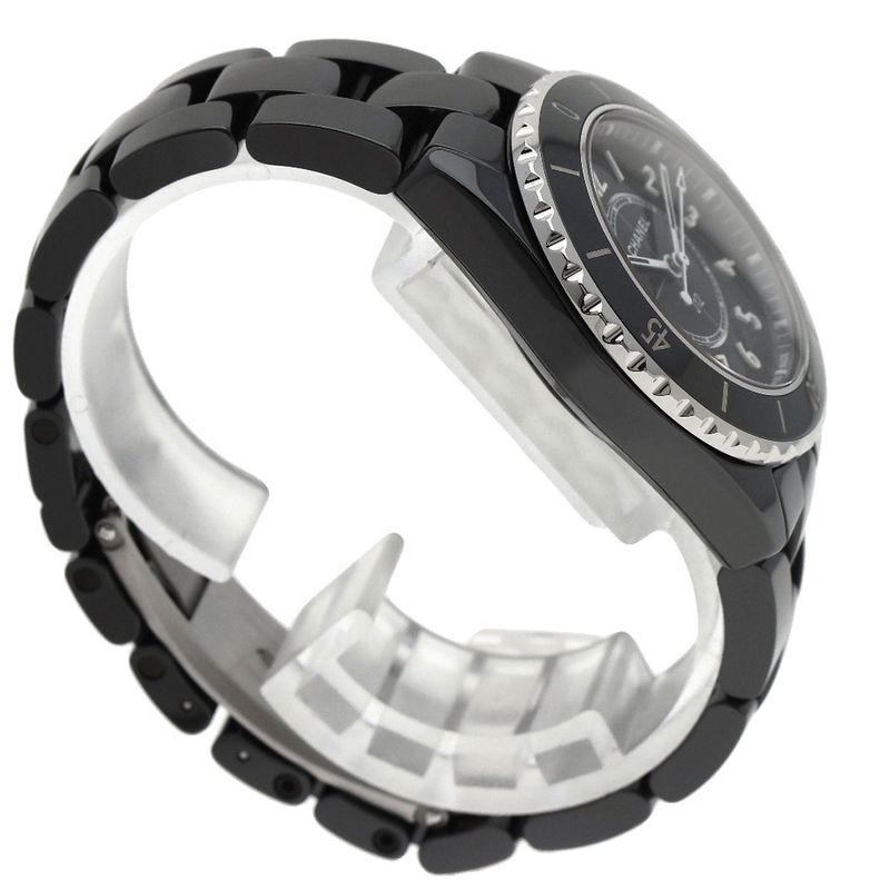 Chanel Ceramic Watch Black