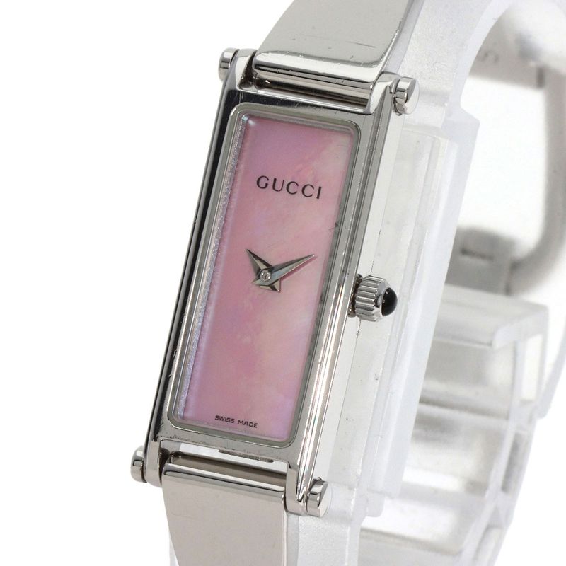 Gucci Square Face Watch SS