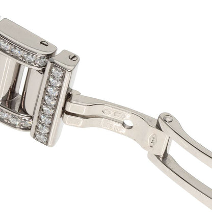 Bvlgari Rettangolo Diamond Watch 18K White Gold Goldx