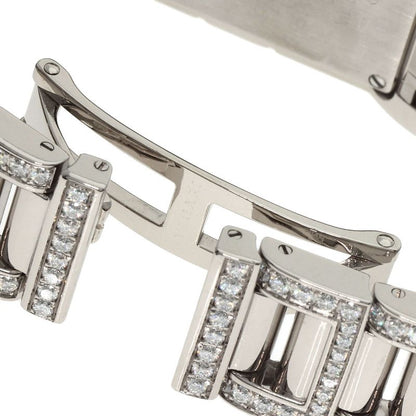Bvlgari Rettangolo Diamond Watch 18K White Gold Goldx
